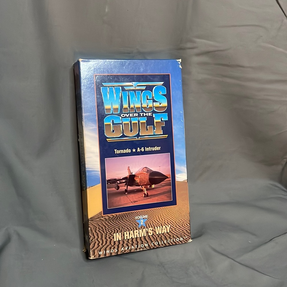 Wings Over The Gulf Volume 2 In Harms Way VHS Tape